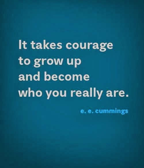 November Thankfulness - Day 8 - Have The Courage To Grow Up - Barbara ...